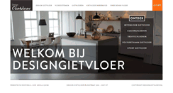 Desktop Screenshot of designgietvloer.nl