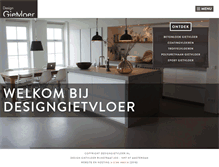Tablet Screenshot of designgietvloer.nl